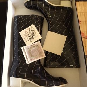 Chanel Rainboots